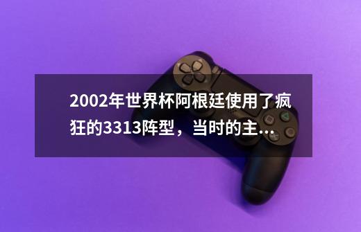 2002年世界杯阿根廷使用了疯狂的3313阵型，当时的主力是那些人．-第1张-游戏资讯-龙启科技