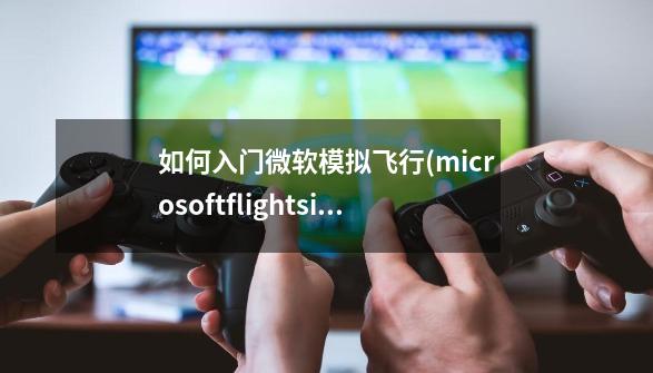 如何入门微软模拟飞行(microsoftflightsimulatorx,fs-第1张-游戏资讯-龙启科技