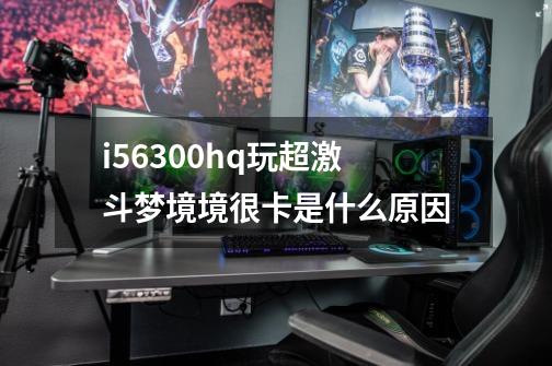 i56300hq玩超激斗梦境境很卡是什么原因-第1张-游戏资讯-龙启科技