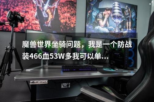 魔兽世界坐骑问题，我是一个防战装466血53W多我可以单刷什么坐骑-第1张-游戏资讯-龙启科技